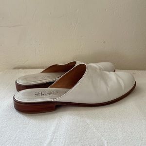 White Leather Martiniano Shoes